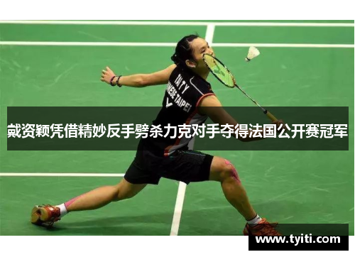 戴资颖凭借精妙反手劈杀力克对手夺得法国公开赛冠军