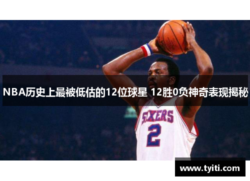NBA历史上最被低估的12位球星 12胜0负神奇表现揭秘 NBA历史上最被低估的12位球星 12胜0负神奇表现揭秘
