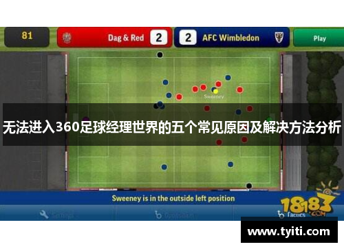无法进入360足球经理世界的五个常见原因及解决方法分析